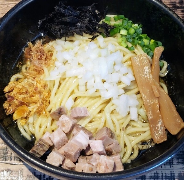 「塩油そば（追い飯付） ９００円」@麺や 結の写真