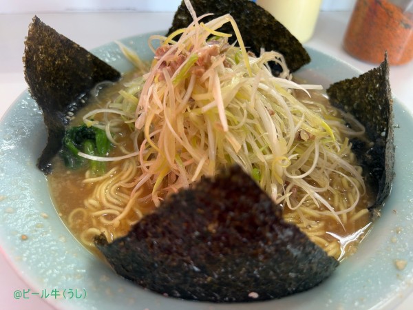 「ネギ味噌ラーメン(950円)」@ラーメンショップ 宮沢湖店の写真