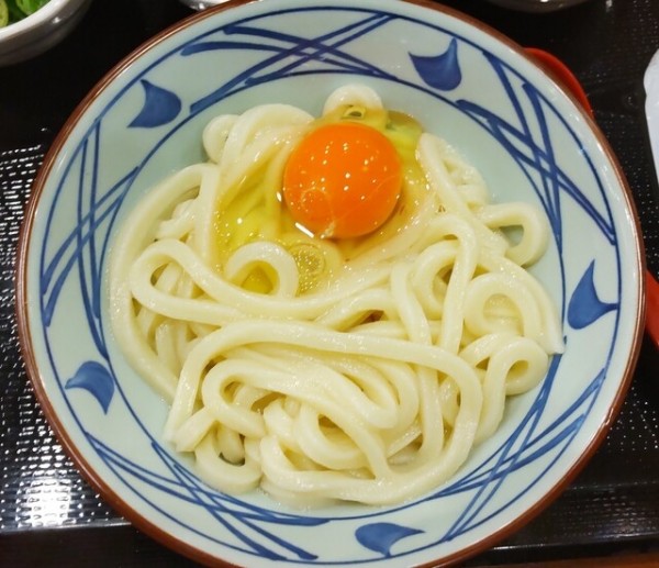 「釜玉並」@丸亀製麺 福島西店の写真