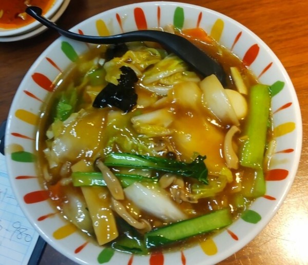 「五目あんかけラーメン」@中華美食屋 天童店の写真