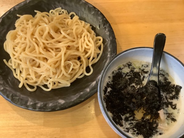 「塩つけ麺」@つけ麺 ががちゃい 中山店の写真