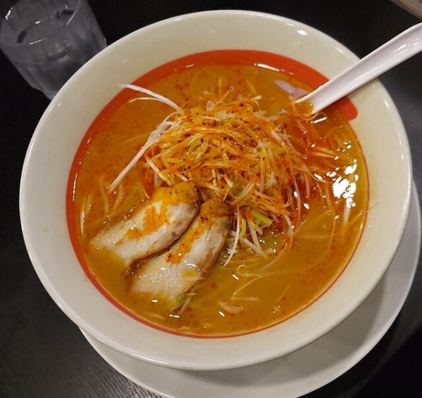 「味噌ねぎらーめん600円」@幸楽苑 山形嶋店の写真