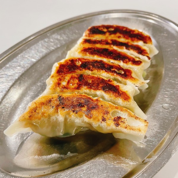 「餃子 350円」@手延ラーメン 北山の写真