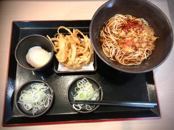 「朝そば450¥)」@ゆで太郎 50号佐野越名町店の写真