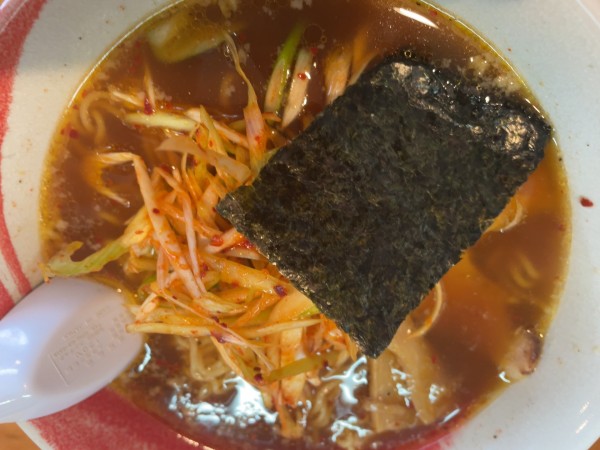 「ネギラーメン850円」@初代の写真