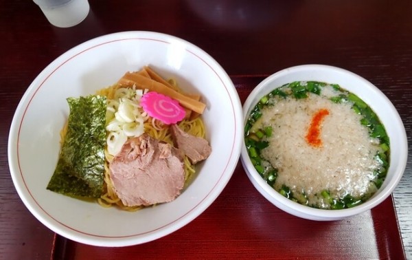 「ニラつけ麺」@初代しちのやの写真