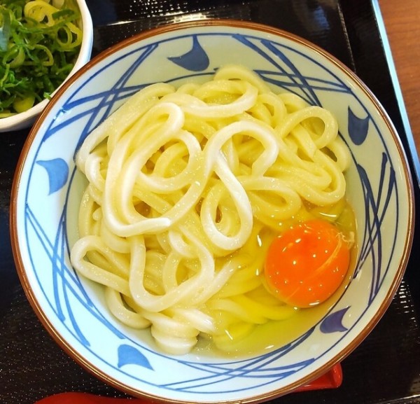 「釜玉」@丸亀製麺 米沢店の写真