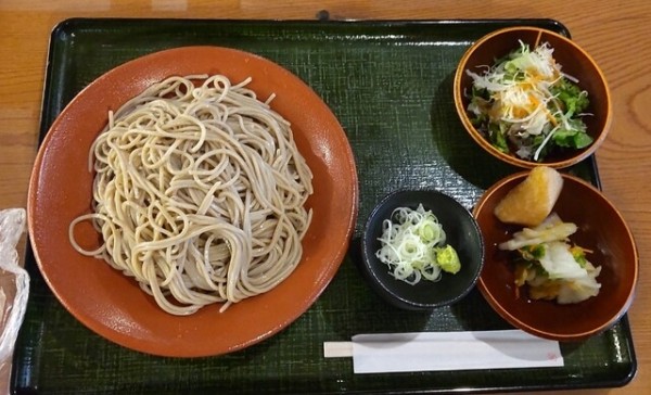 「もりそば 大＆並」@石臼十割そば森久の写真