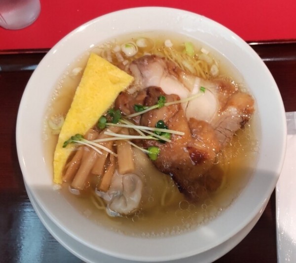 「とりそば東京駅限定」@鳥藤とりそばスタンド グランスタ東京店の写真