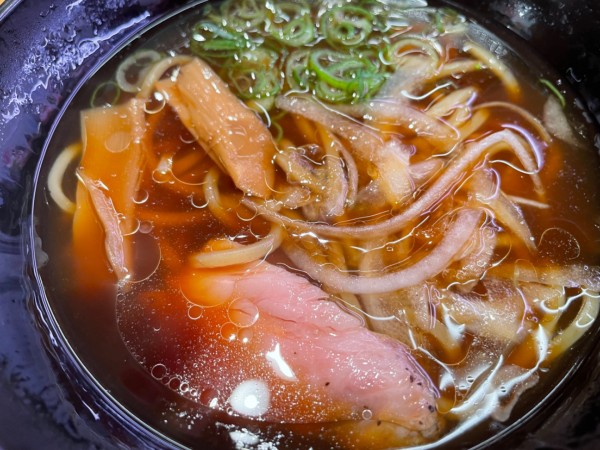 「しじみ醤油ラーメン」@スシロー 金沢八景店の写真