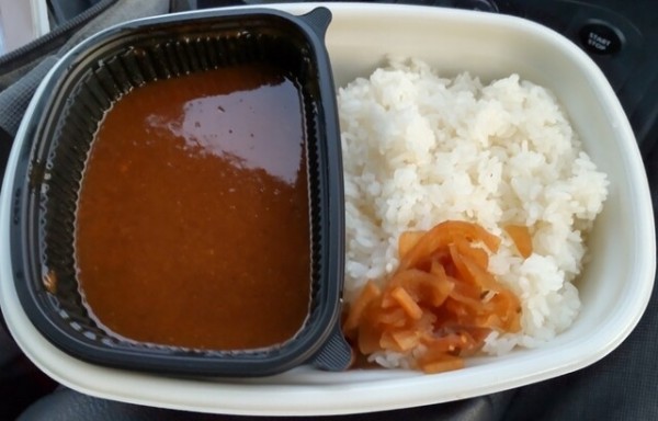 「カレー弁当大盛」@すき家 348号山形南館店の写真