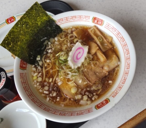 「忘れられない中華そばセット」@餃子の王将 仙台中田店の写真