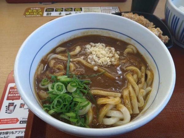 「和風カレーうどん」@なか卯 京都八条口店の写真