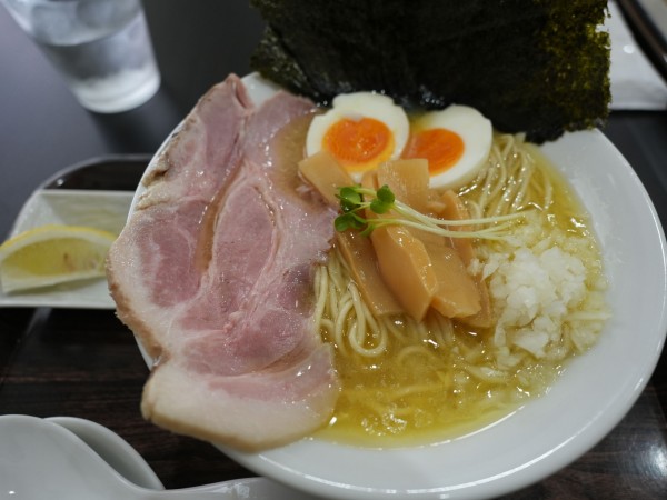 「特製 鶏白湯ラーメン 塩味」@RAMEN SAKABA いろとりどりの写真