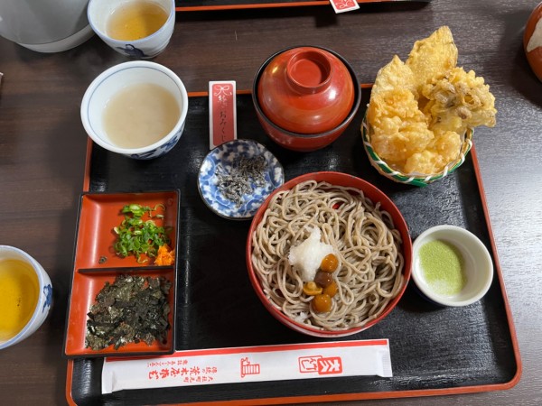 「縁結び天セット」@荒木屋の写真