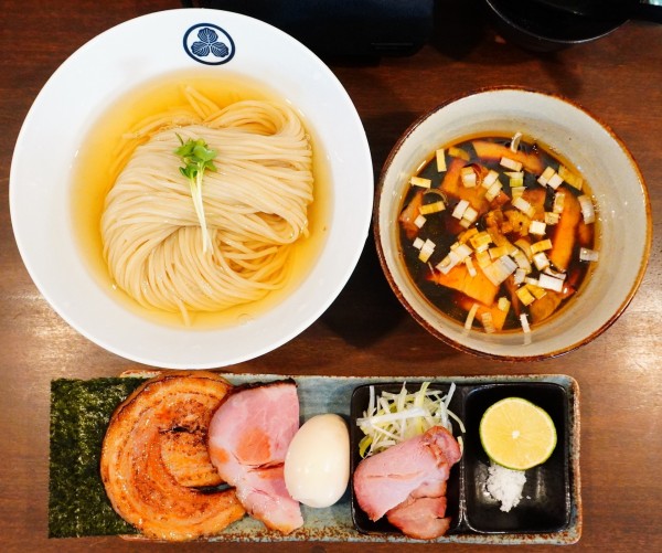 「【限定】昆布水つけそば＋特製トッピング」@麺屋みつば＋クローバーの写真