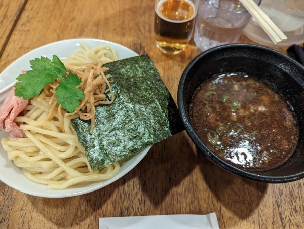 「濃厚つけ麺1100円」@つけめん桜坂の写真