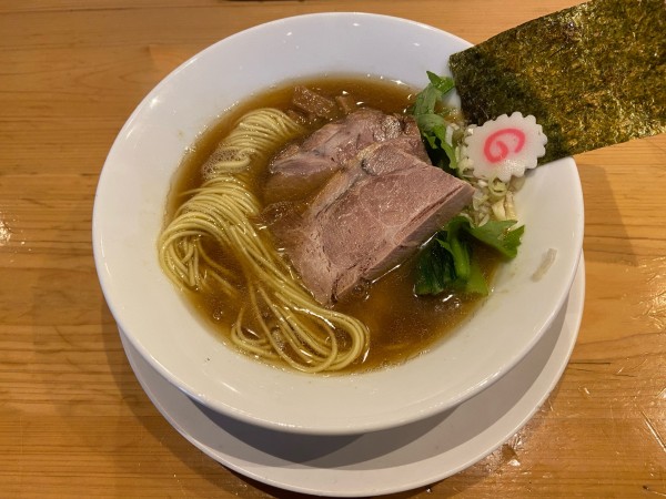 「煮干し中華そば」@つけめん 蕾 本家の写真