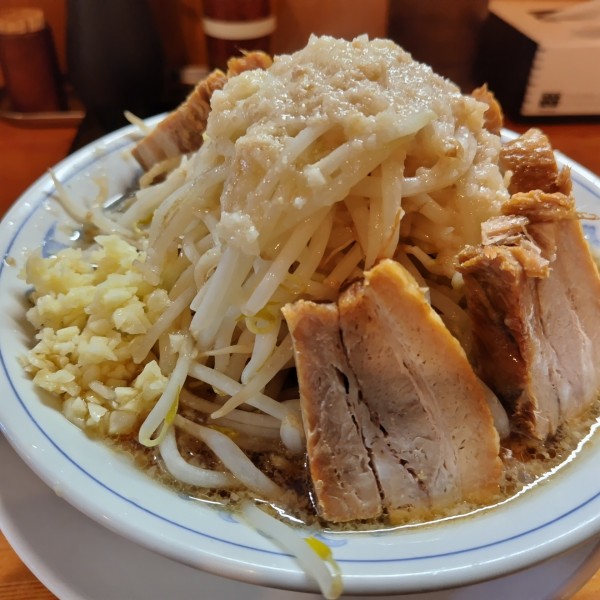 「豚ラーメン　1050円」@連の写真