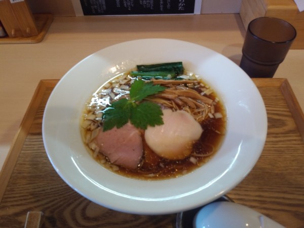 「川俣シャモ　醤油　900円」@麺処 隆の写真