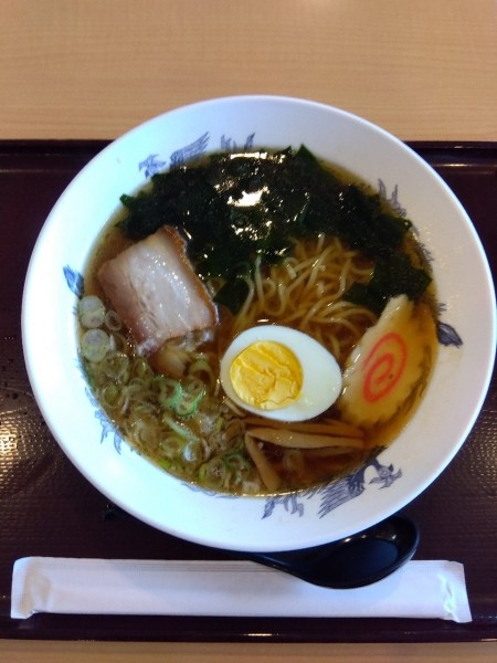「しょうゆラーメン」@すぎのや本陣 茨城空港店の写真