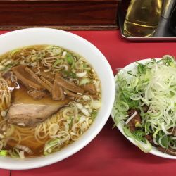 純レバ丼らーめんセット