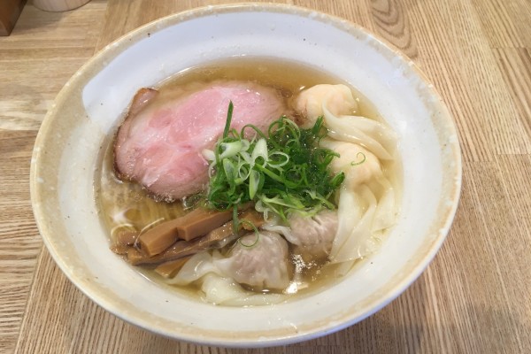 「肉・海老ワンタン麺（白）」@DURAMENTEIの写真