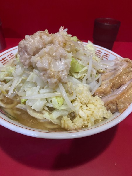「小ラーメン　全マシ」@ラーメン二郎 札幌店の写真