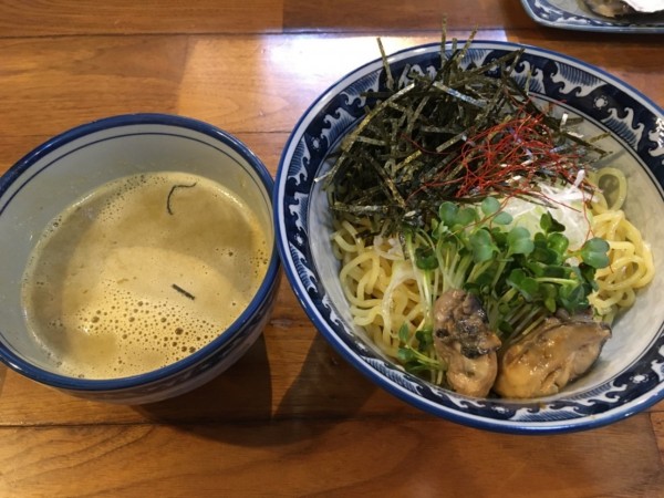 「牡蠣つけ麺」@麺や佐市の写真