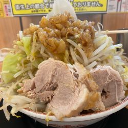 ラーメン大　ヤサイマシマシアブラニンニク