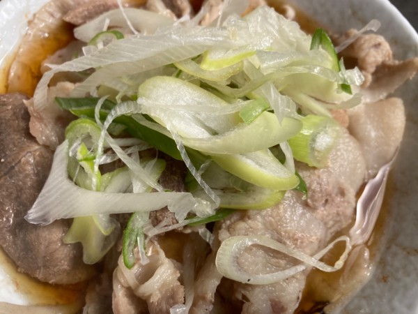 「肉そば」@南天 本店の写真