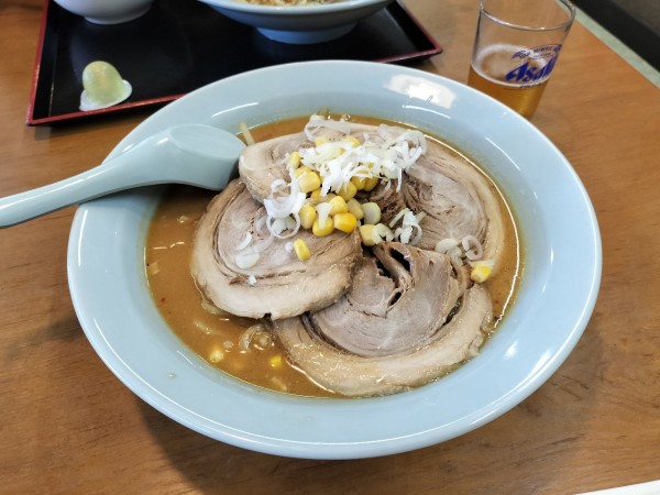 「味噌チャーシュー麺」@かっちゃんらーめん 麺屋○勝の写真