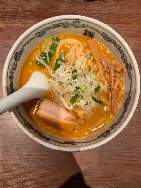 「味噌ら〜麺1040円」@麺屋武蔵 神山の写真