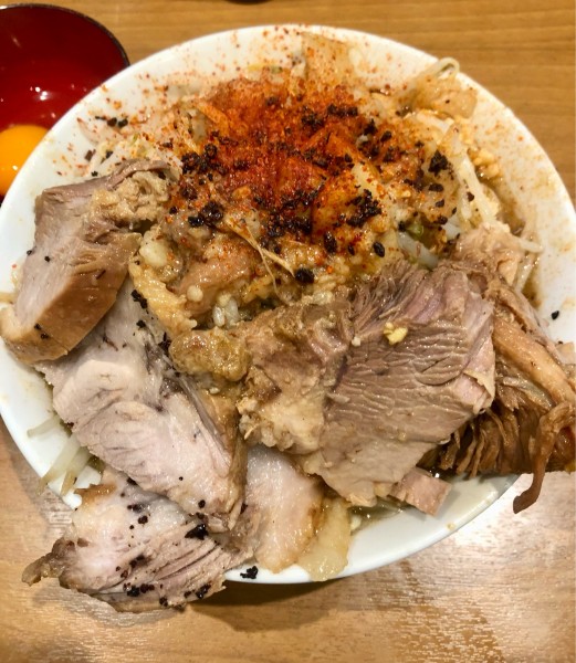 「ラーメン並300g 生卵 1200+100円」@ラーメン 池田屋 高田馬場店の写真