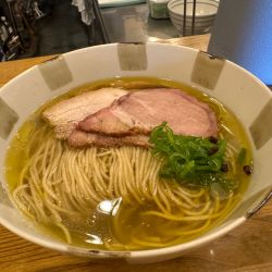 中華そば（しお・並盛・140g）800円