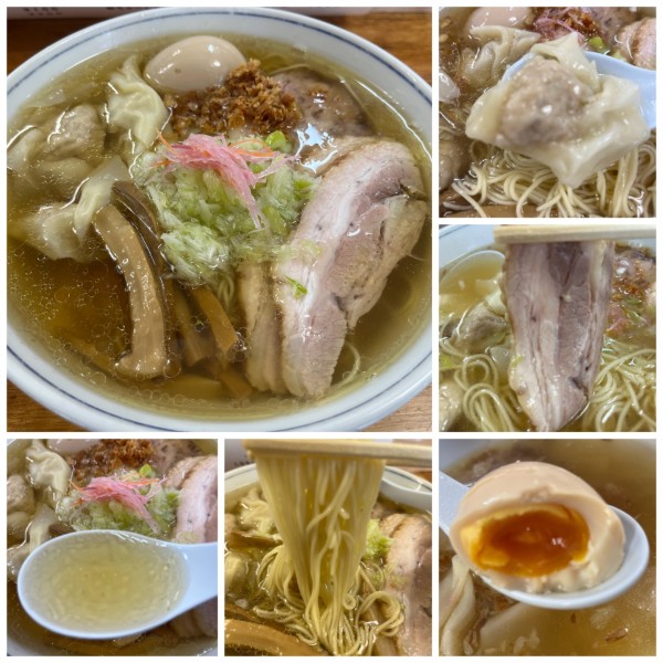 「塩とくまるらーめん 1350円」@支那そば 福々亭の写真