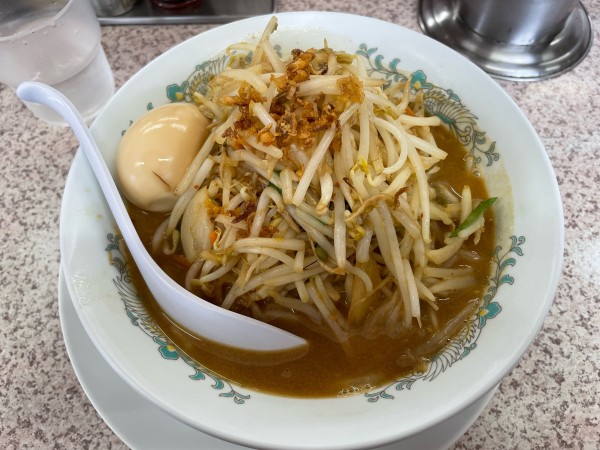 「みそタンメン+味玉」@みそ一発 千歳台店の写真