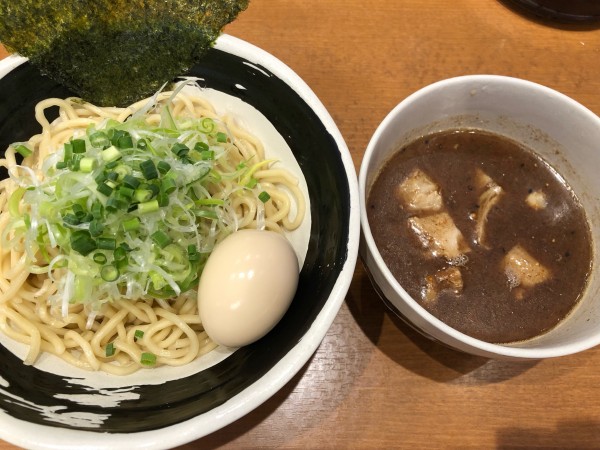 「味玉つけ麺あつもり」@麺屋 蕪村 佐久店の写真