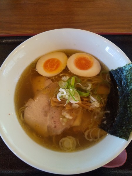 「中華蕎麦(塩・味玉付き)」@中華蕎麦 日暈の写真