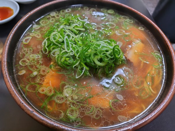 「中華そば大盛　+ネギ」@冨士屋の写真