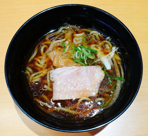 「【宍道湖しじみ中華蕎麦琥珀監修】しじみ醤油ラーメン」@スシロー 春日部店の写真