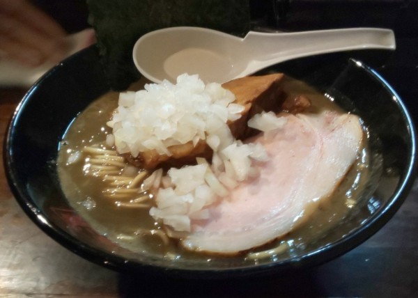 「煮干濃麺」@濃麺 海月の写真