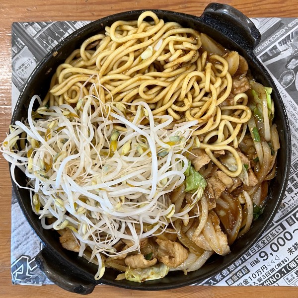 「豚肉チャンポン入り（950円）」@十本松ドライブインの写真