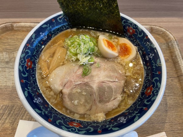 「こってり醤油ラーメン+味玉トッピング」@凌駕IDEA イオンモール松本店の写真