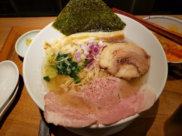 「貝ダシ汐そば」@おダシと銀しゃり 中華そば二兎の写真