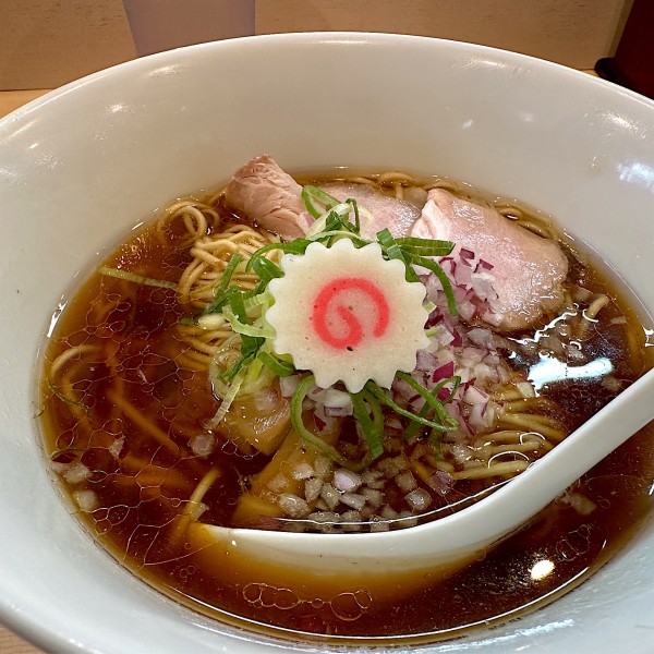 「鯵煮干しそば」@らぁ麺 六花の写真