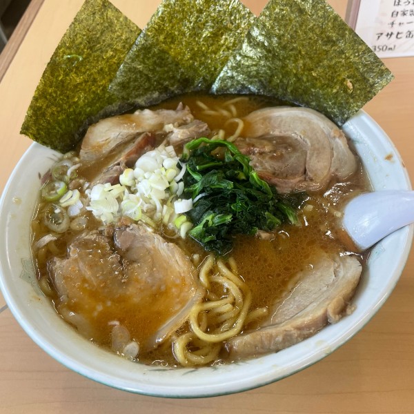 「味噌チャーシュー　味濃いめ」@らーめん一家の写真