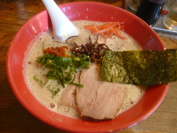 「ラーメン」@元祖長浜 大学ラーメンの写真