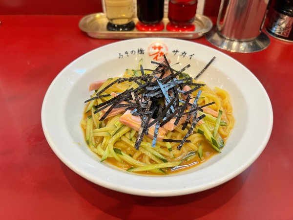 「ハム冷麺」@みその橋サカイの写真