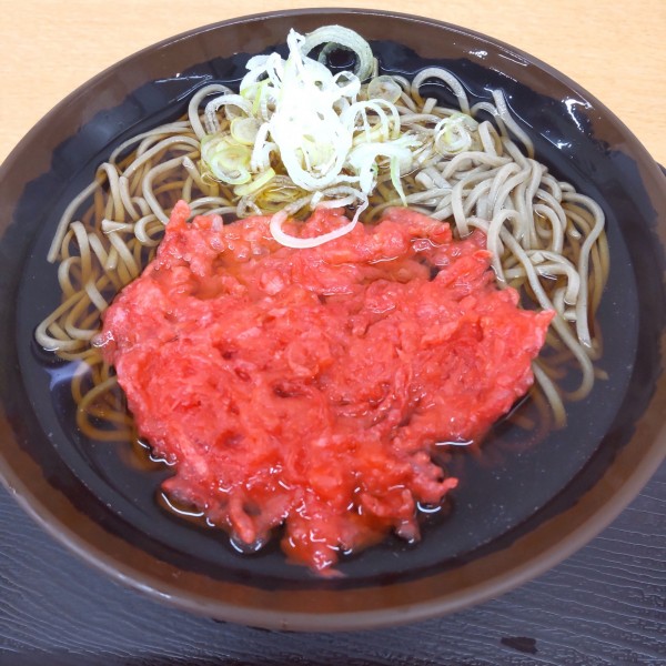 「紅生姜天（￥470）」@エキナカスタンド 福豆屋の写真